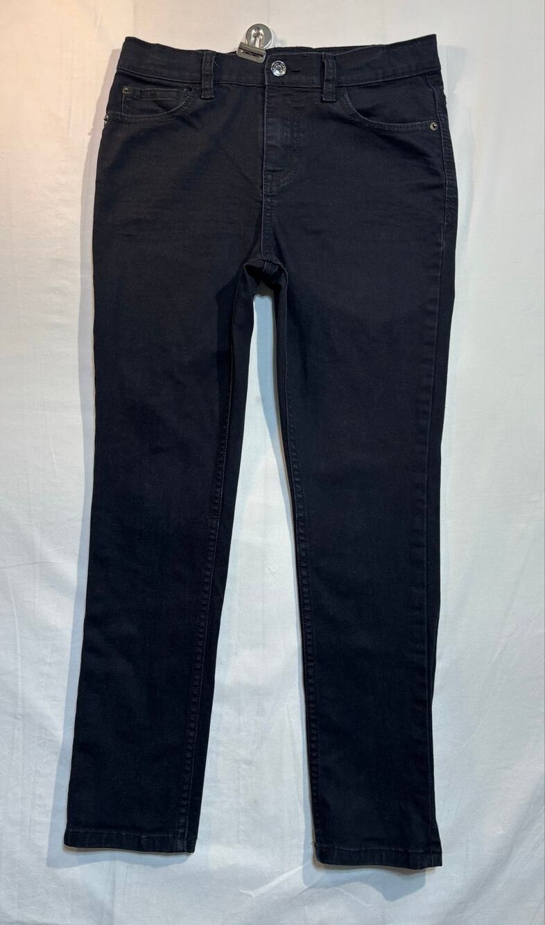 Cat & Jack Boys Size 12 Skinny Jeans Stretch Adjustable Waist School Uniform